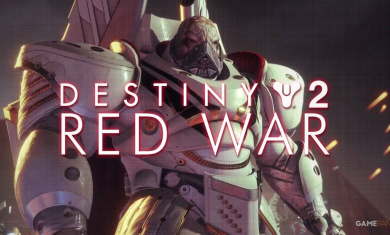 Bungie resolve processo da Guerra Vermelha em Destiny 2