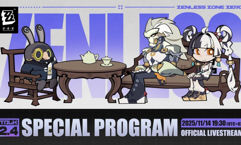 Código e tempo de transmissão ao vivo ZZZ 2.4 (Zenless Zone Zero)