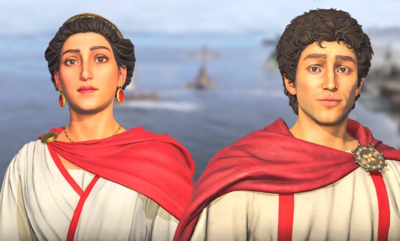 Com quem você deve jogar no modo história de Anno 117 Pax Romana?