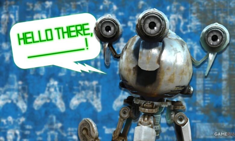 Fallout 4: Lista de nomes de Codsworth