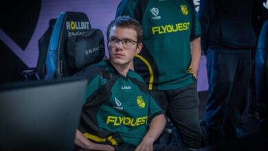 Imagem da equipe FlyQuest Counter-Strike competindo no StarLadder Budapest Major 2025