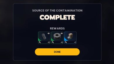 Fonte da missão de contaminação em ARC Raiders (derramamento de inundação perto do pântano)