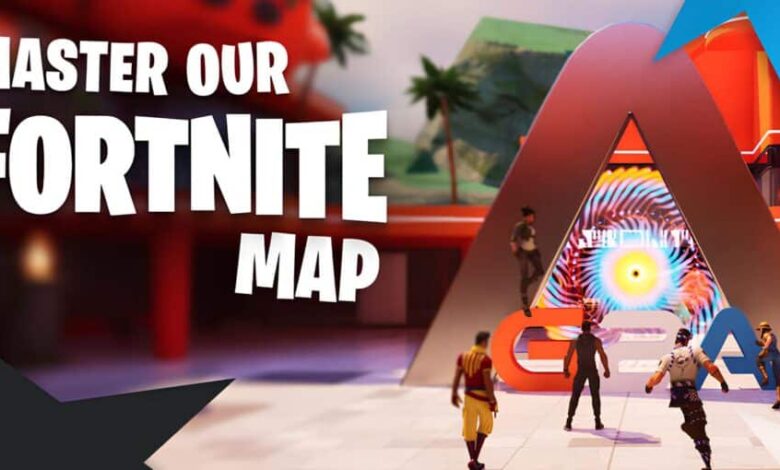 Mapa G2A em Fortnite