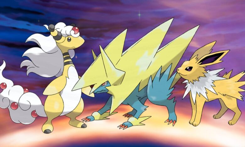 Lista de níveis do tipo elétrico Pokémon Legends ZA