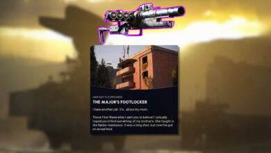 Localização das lembranças do Major Aiva (Major's Footlocker) em ARC Raiders