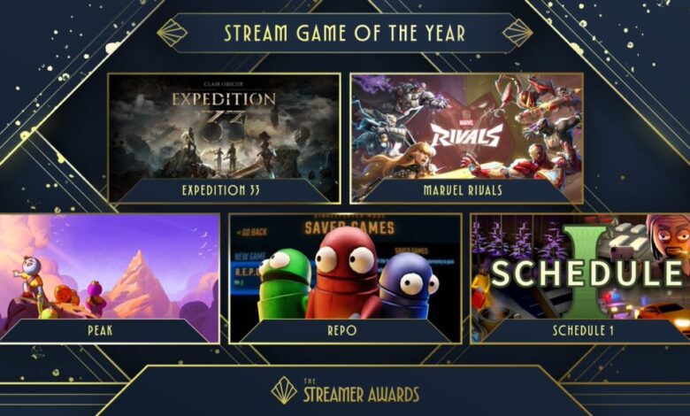 Marvel Rivals indicado ao Streamer Awards