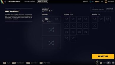 Tela de carregamento do Arc Raiders com opção de carregamento gratuito destacada