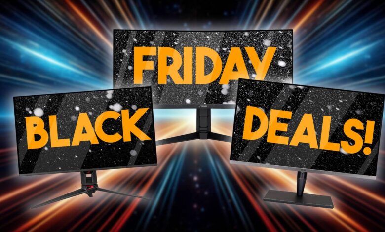 Ofertas da Black Friday para monitores ASUS