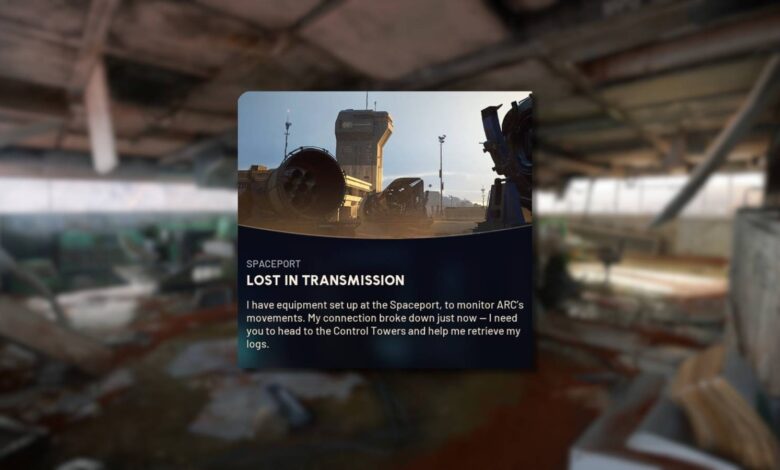 Onde usar a chave da torre de controle do espaçoporto (transmissão perdida) em ARC Raiders