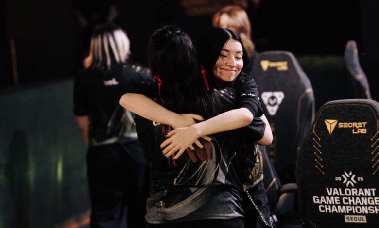 Shopify Rebellion Gold no VALORANT Game Changer Championship 2025