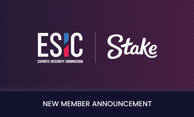 Stake nomeada parceira anticorrupção de nível 1 pela ESIC para fortalecer a integridade dos esportes eletrônicos