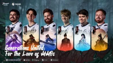 Membros da guilda Team Liquid WoW na imagem promocional do Sword of Justice