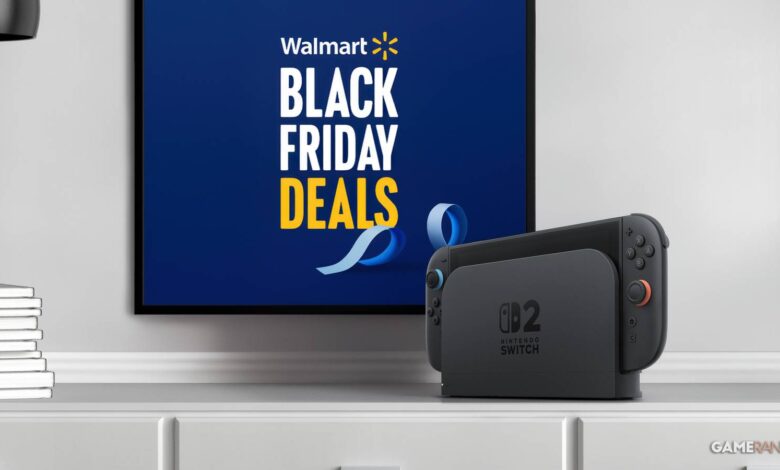 Walmart está vendendo pacotes exclusivos do Switch 2 para a Black Friday