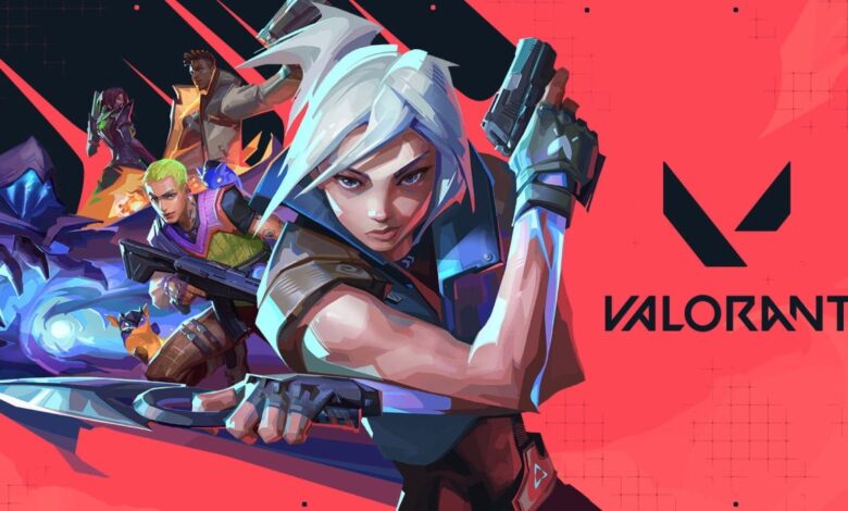 A imagem mostra a capa do jogo Valorant