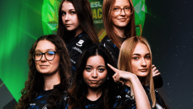 Escalação feminina do BIG EQUIPA Counter-Strike 2 para as finais da 8ª temporada do ESL Impact em Estocolmo