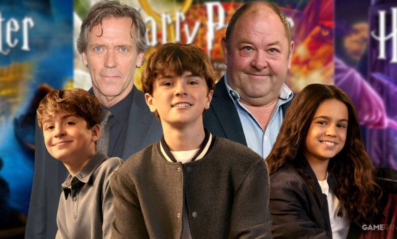 Cada membro do elenco principal e personagem dos audiolivros do elenco completo de Harry Potter
