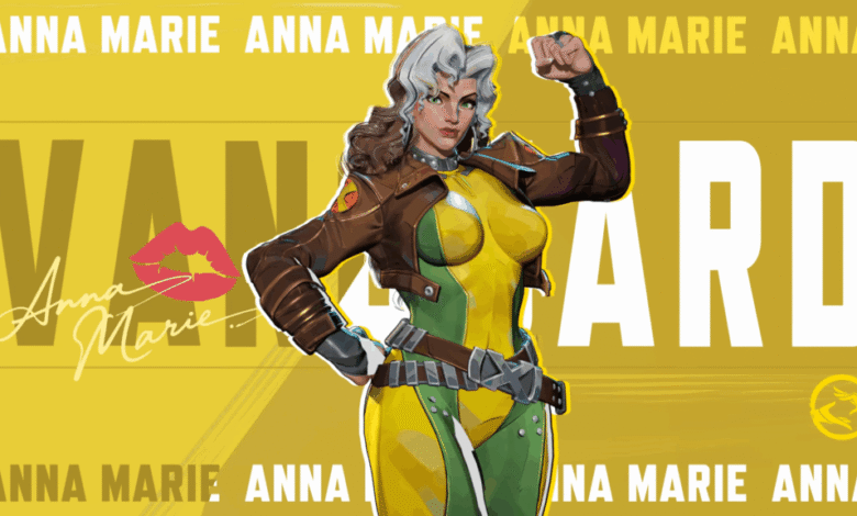 Modelo de personagem Rogue do jogo Marvel Rivals Season 5.5