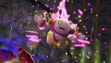 Como usar a garrafa de prisão para o formulário Hoopa Unbound em Pokémon Legends ZA Mega Dimension