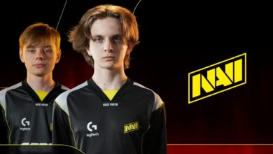 A imagem mostra jogadores do time juvenil NAVI Junior jogando Dota 2