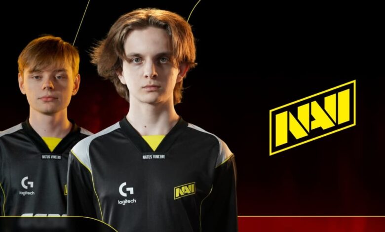 A imagem mostra jogadores do time juvenil NAVI Junior jogando Dota 2