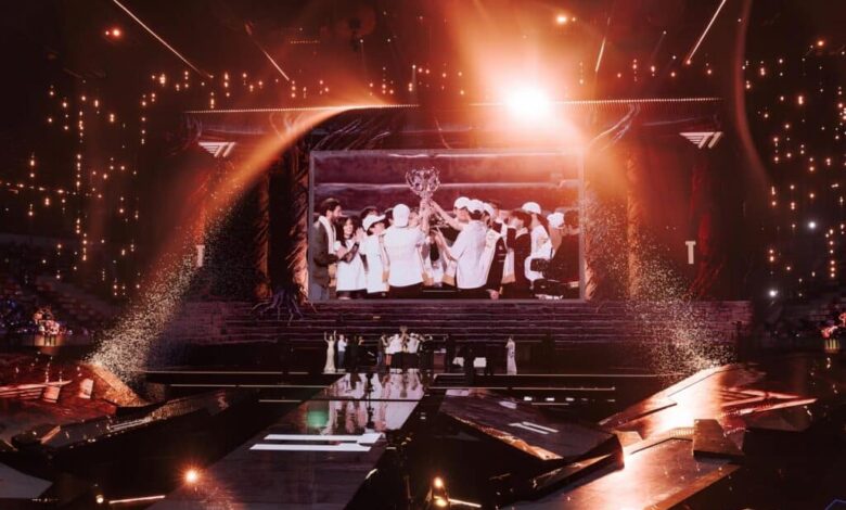 Principais momentos do League of Legends esports 2025