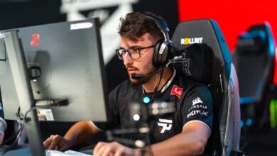 Imagem do jogador de Counter-Strike da PaiN Gaming competindo no StarLadder Budapest Major 2025