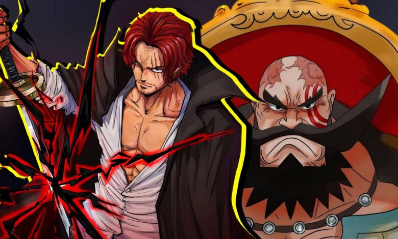 Prévia do capítulo 1168 de One Piece: Shanks e Harald
