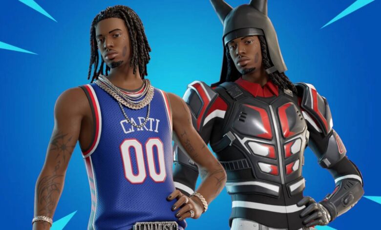 Quando Playboi Carti chegará ao Fortnite?