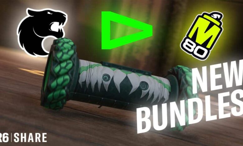 Pacote de compartilhamento Rainbow Six R6 LOUD M80 FURIA