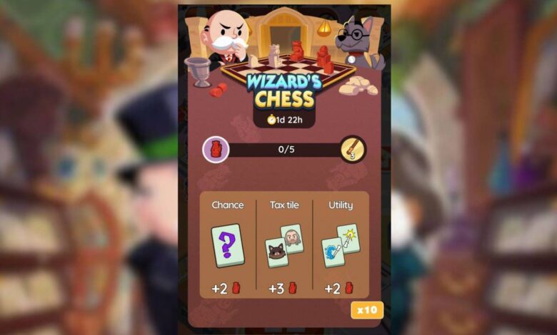 Recompensas e marcos do Wizard's Chess