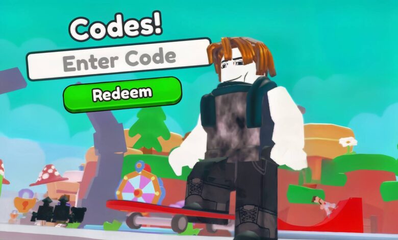 Roblox: códigos do simulador de skate