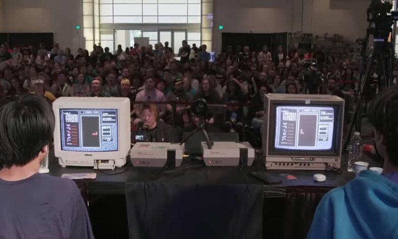 Tetris como um título de esportes eletrônicos