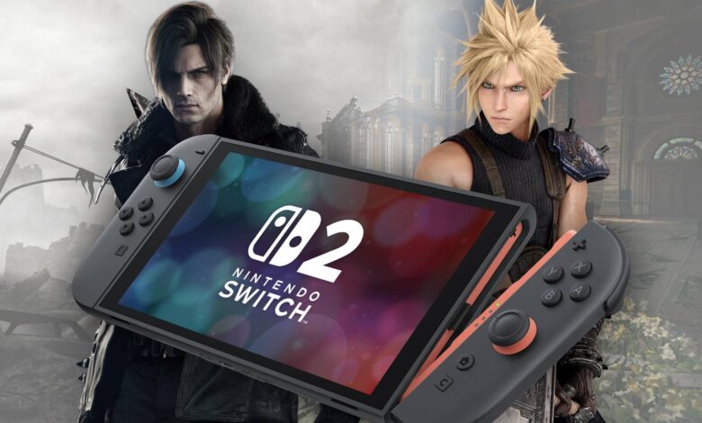 Switch 2 destaca três grandes jogos de terceiros chegando em 2026