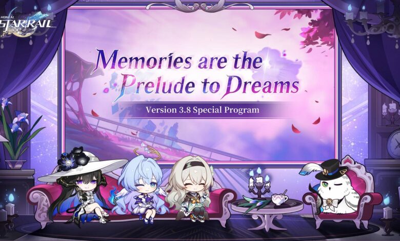 Tempo de transmissão ao vivo HSR 3.8 (Honkai Star Rail)