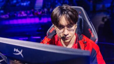 Imagem de TenZ competindo no evento de e-sports VALORANT em 2022