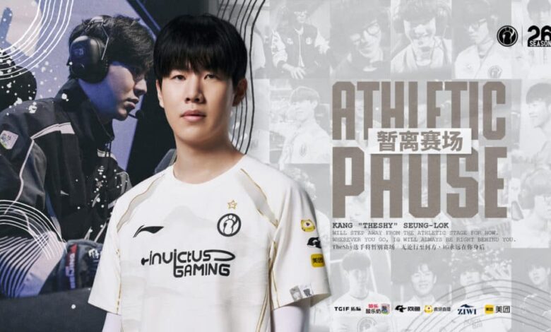 TheShy faz pausa competitiva