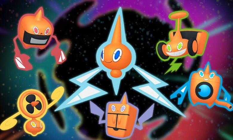 Todas as formas Rotom no DLC Pokémon Legends ZA Mega Dimension