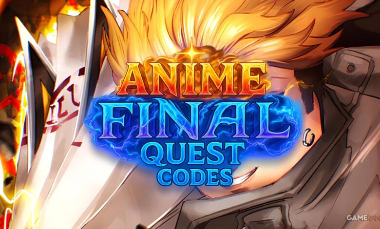 Todos os códigos de missão final de anime