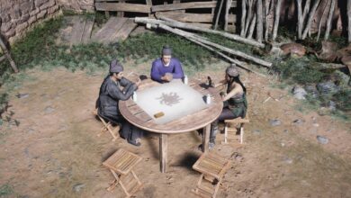 Todos os locais do cartão Madiao em onde os ventos se encontram