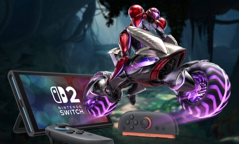 Três novos jogos Switch 2 serão lançados no mesmo dia, incluindo Metroid Prime 4