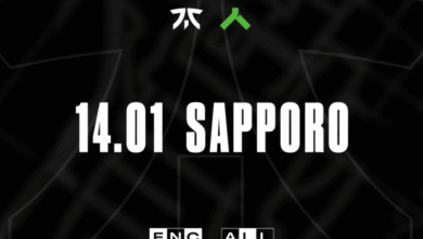 Anúncio de colaboração da Alliance e Fnatic para ALGS 2026