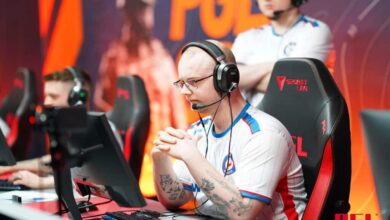 Phzy, jogador de Counter-Strike do Astralis competindo no PGL Cluj-Napoca 2025 pelo Wildcard