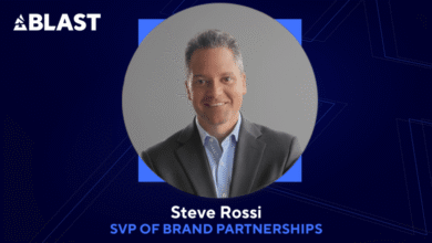 Gráfico fotográfico do BLAST Steve Rossi Vice-presidente sênior de parcerias de marca 2026