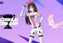 Roupa Fortnite KizunaAI Icon Cup Kizuna AI