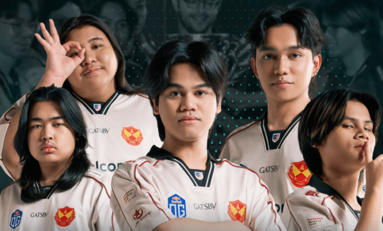 SRG Mobile Legends: escalação de Bang Bang na foto do anúncio de partida da OG Esports