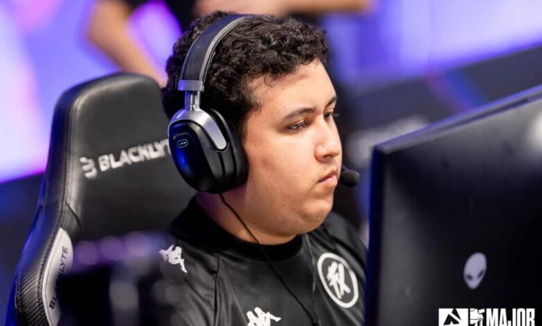 Imagem do jogador de Counter-Strike Piriajr competindo no BLAST Austin Major