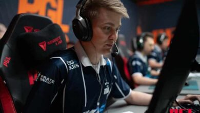 Imagem do jogador de Counter-Strike Qikert competindo no evento PGL pela MIBR